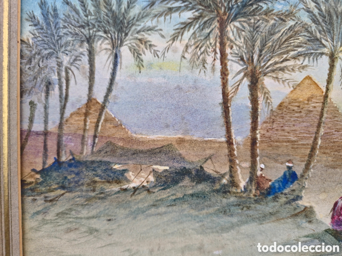 Arte: El Cairo por Robert Murdoch Wright (1858-1926) - Foto 8