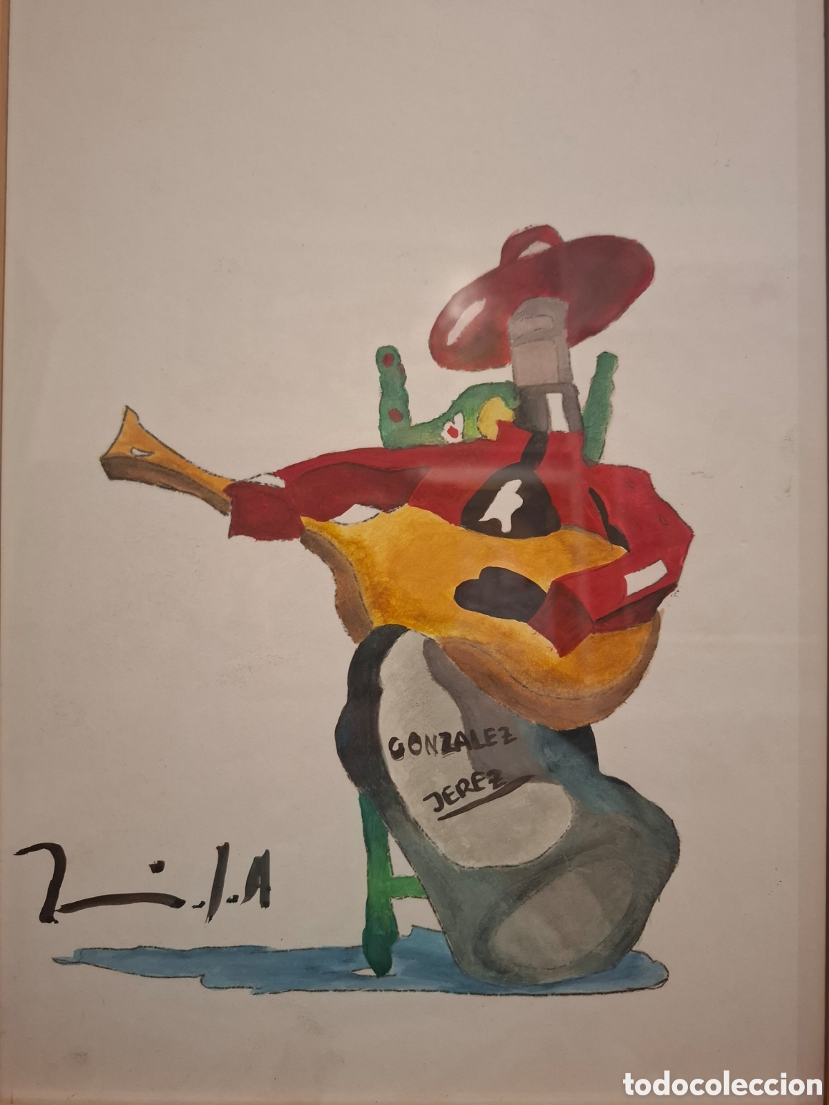 Arte: Acuarela 40x31 muy simpatica - Foto 2