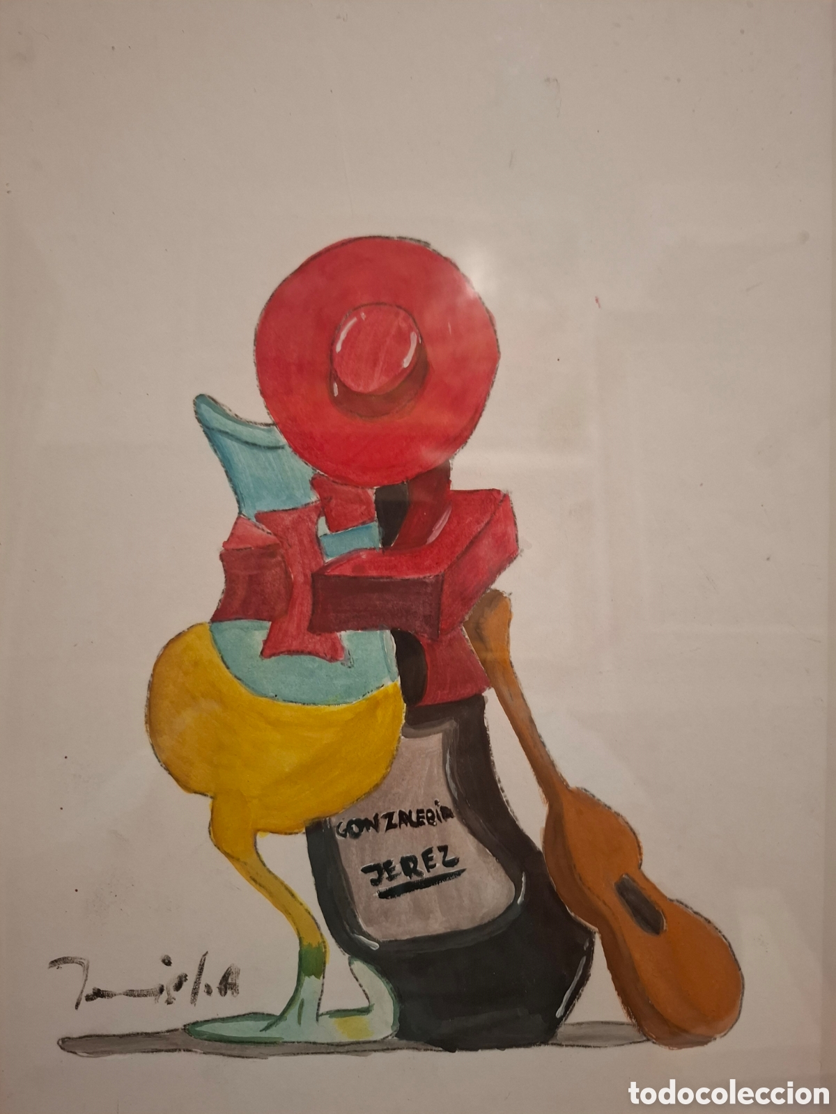 Arte: Acuarela 40x31 muy simpatica - Foto 2