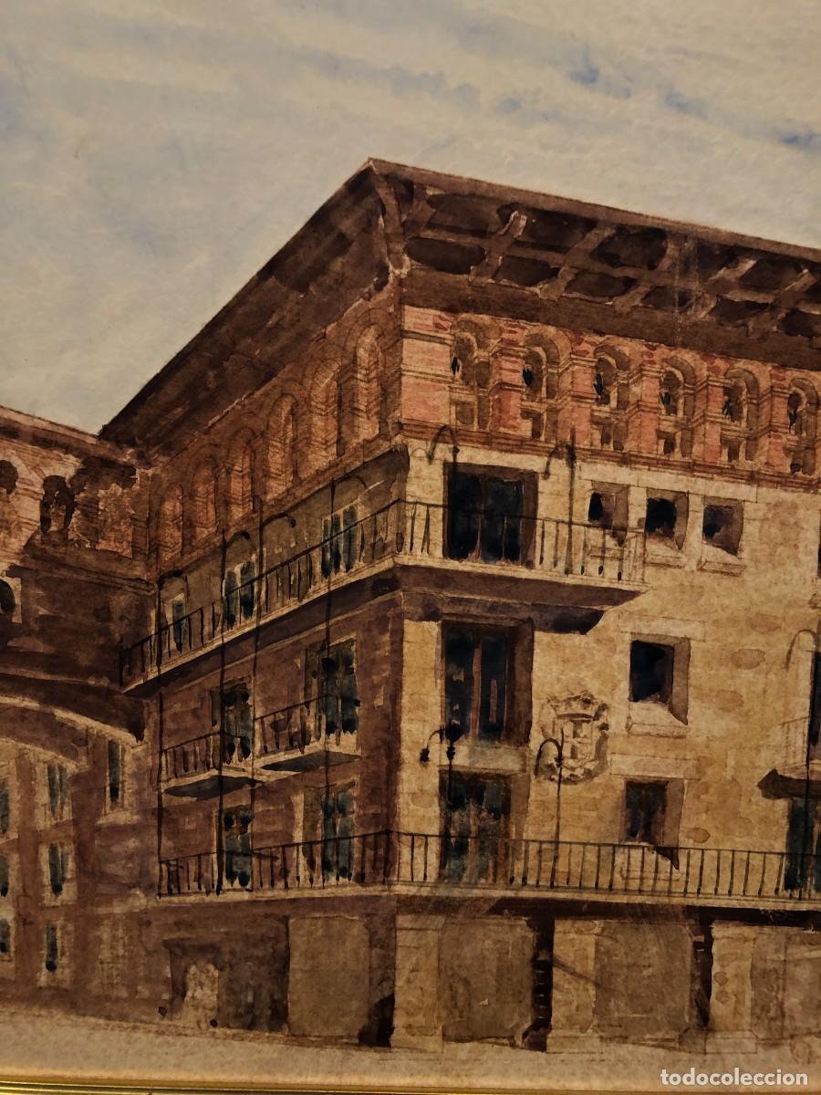 Arte: ACUARELA ARQUITECTONICA PALACIO ESPA&Ntilde;OL - Foto 3