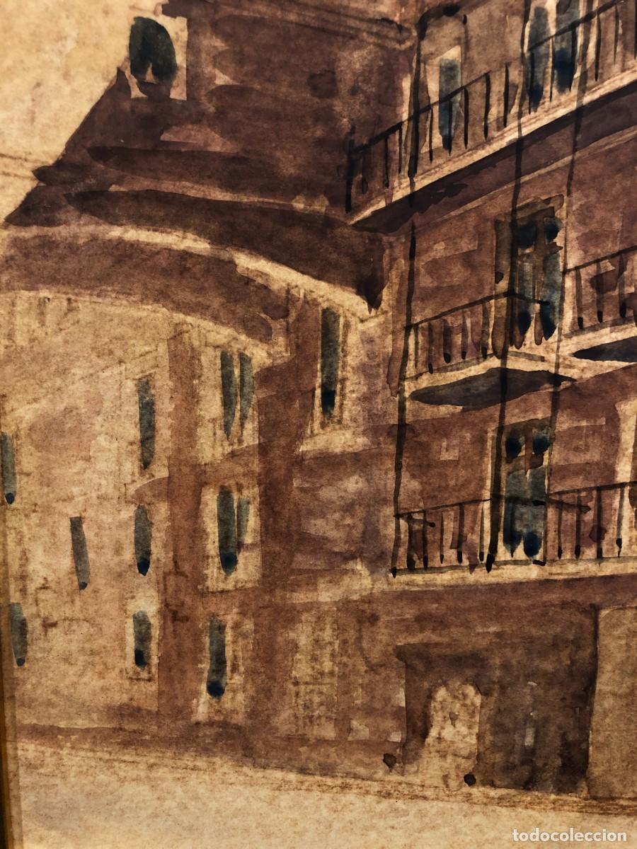 Arte: ACUARELA ARQUITECTONICA PALACIO ESPA&Ntilde;OL - Foto 4