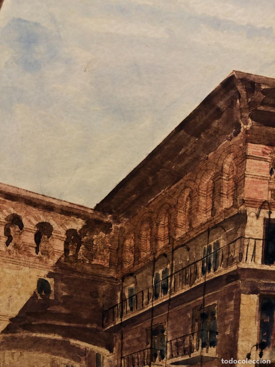 Arte: ACUARELA ARQUITECTONICA PALACIO ESPA&Ntilde;OL - Foto 5
