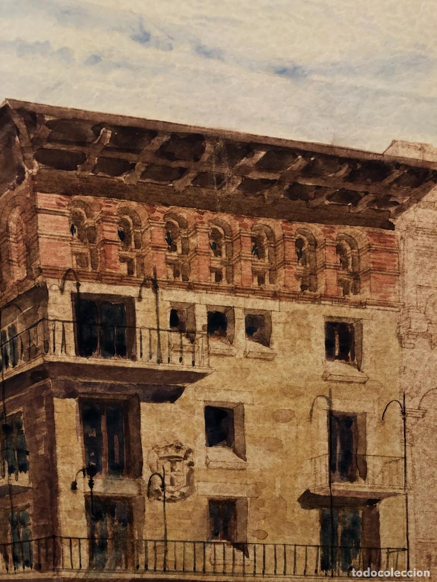 Arte: ACUARELA ARQUITECTONICA PALACIO ESPA&Ntilde;OL - Foto 7