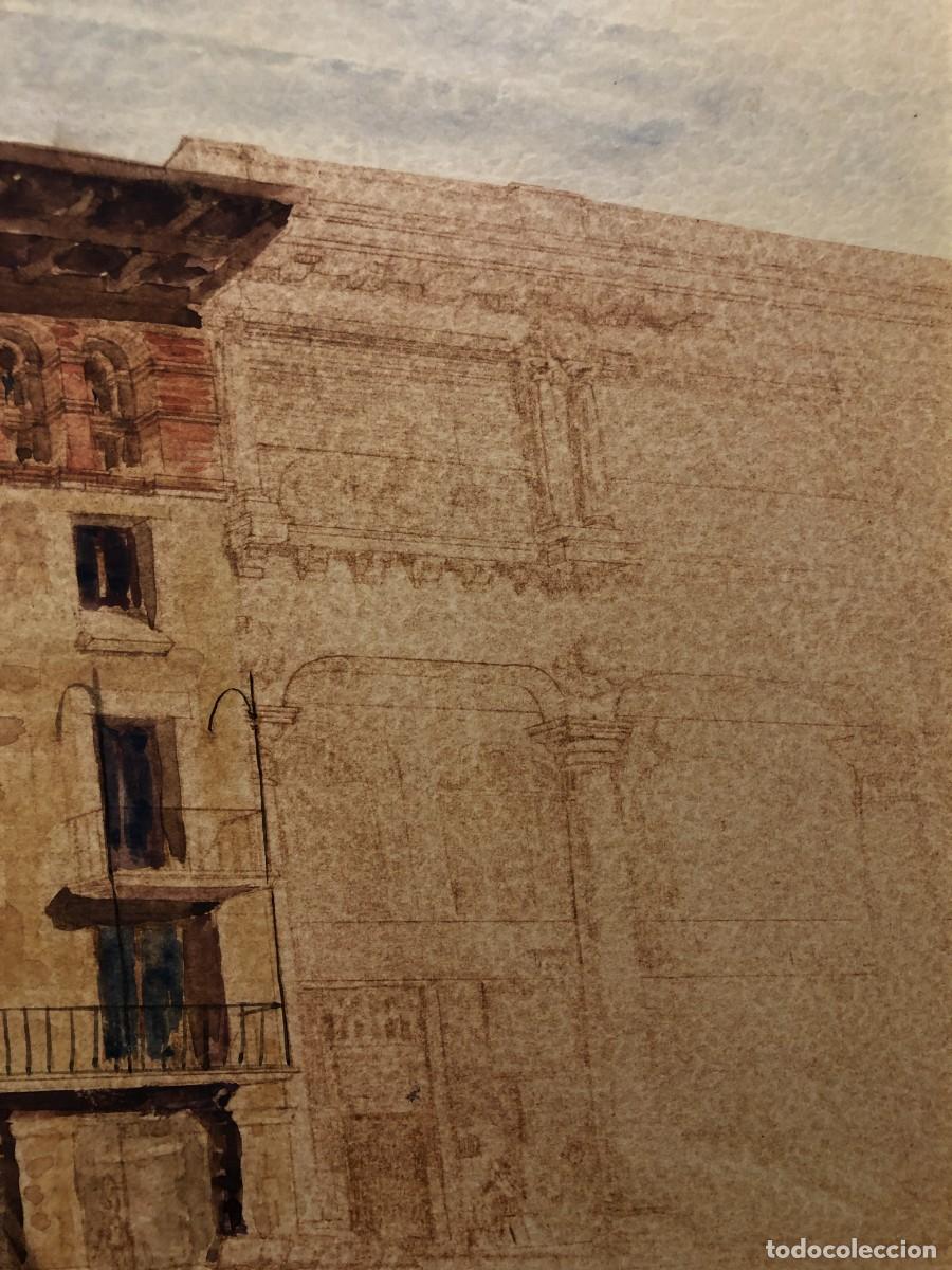 Arte: ACUARELA ARQUITECTONICA PALACIO ESPA&Ntilde;OL - Foto 8