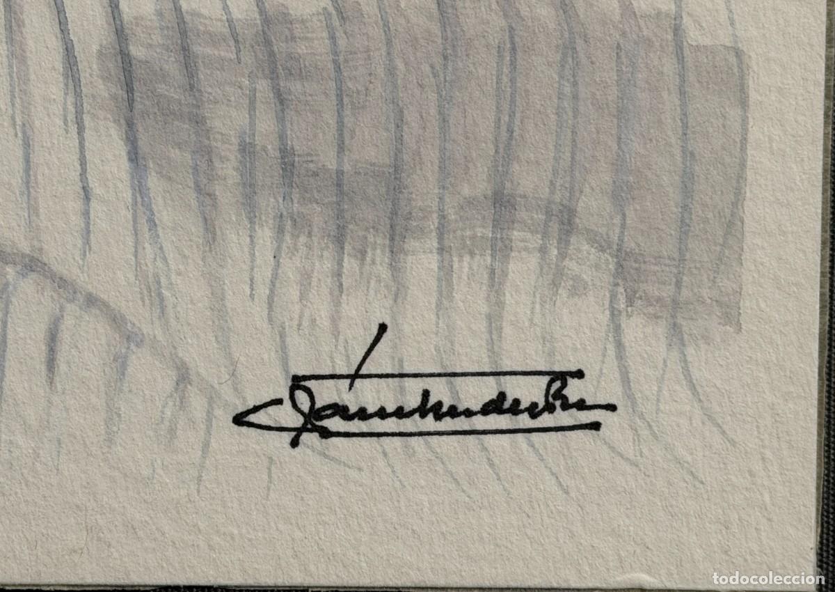 Arte: ACUARELA FIRMADA A DOCUMENTAR - Foto 4