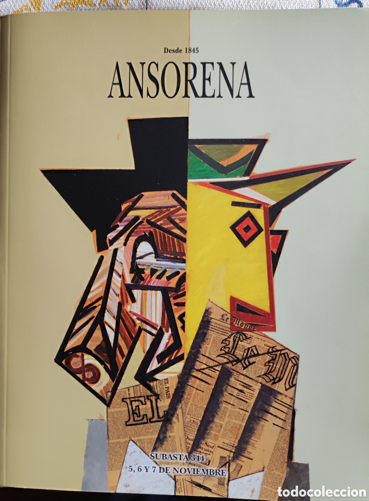 Arte: Ceferino Oliv&eacute;. Bodeg&oacute;n. 1964. Subastas Ansorena - Foto 4
