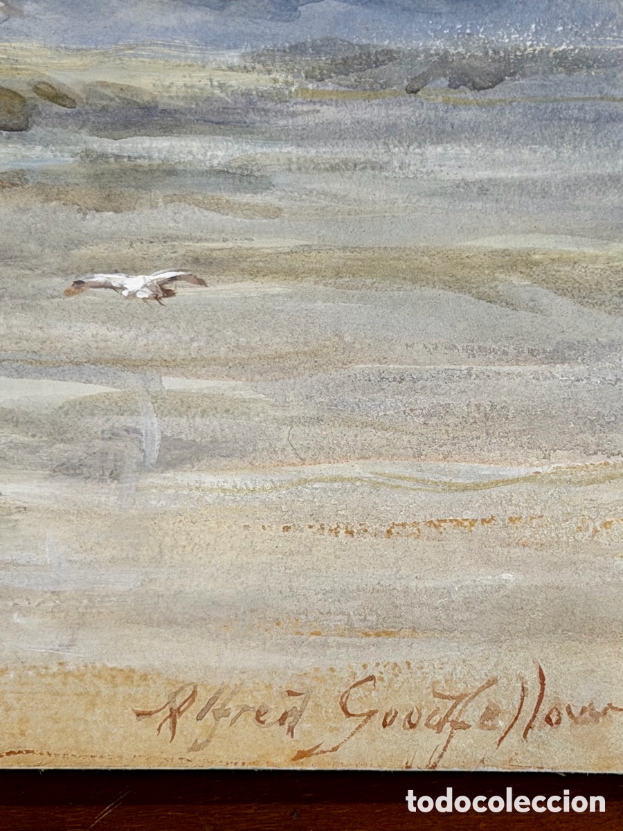 Arte: Acuarela alfred Goodfellow - Foto 2