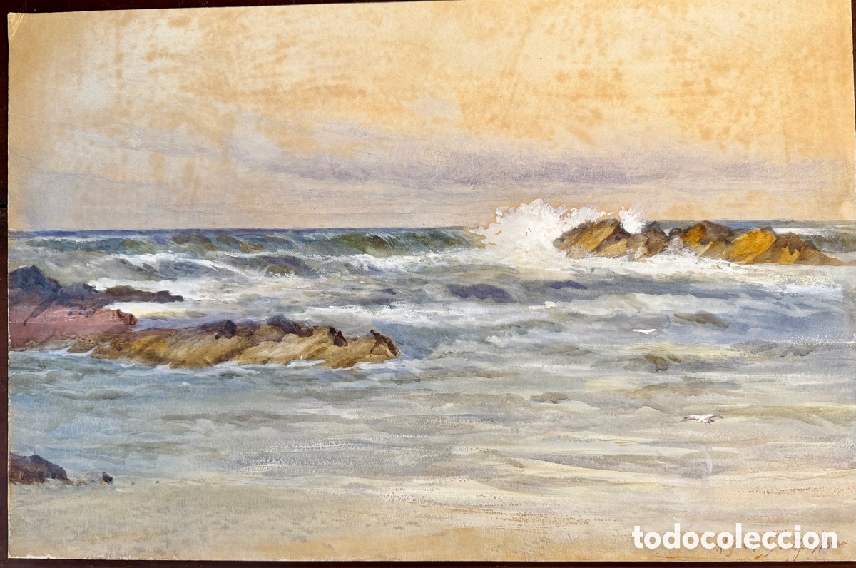 Arte: Acuarela alfred Goodfellow - Foto 3