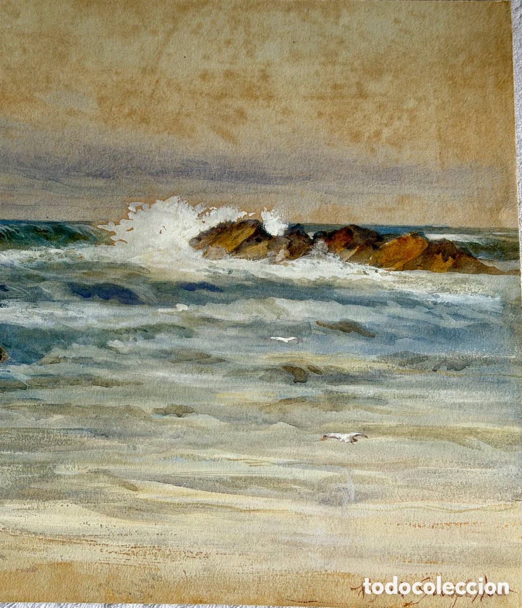 Arte: Acuarela alfred Goodfellow - Foto 4