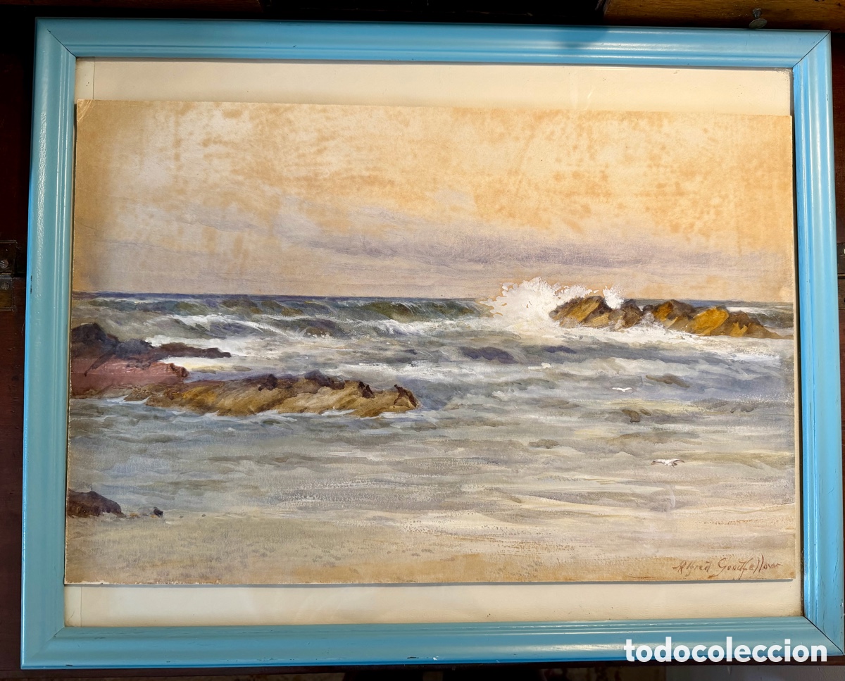 Arte: Acuarela alfred Goodfellow - Foto 1