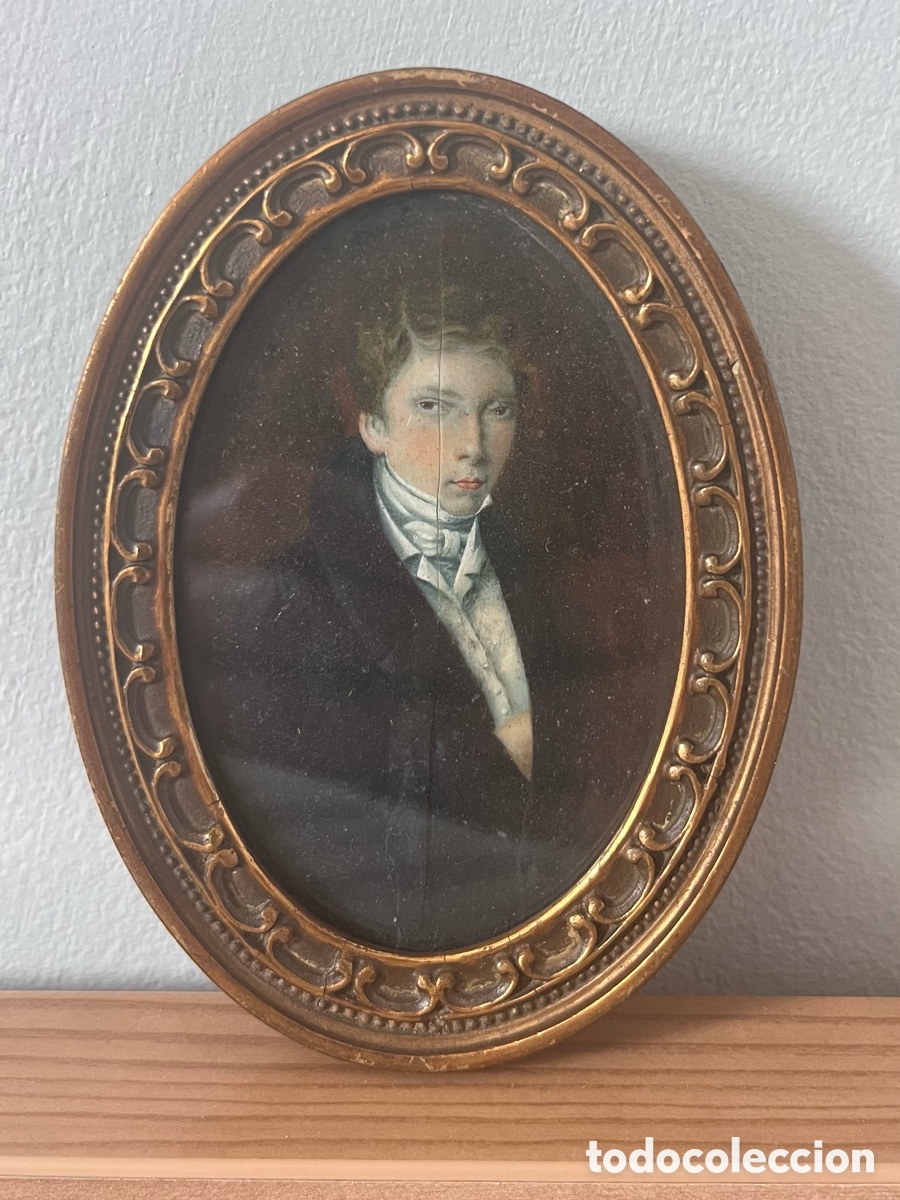 Arte: Retrato miniatura 1832 - Foto 1