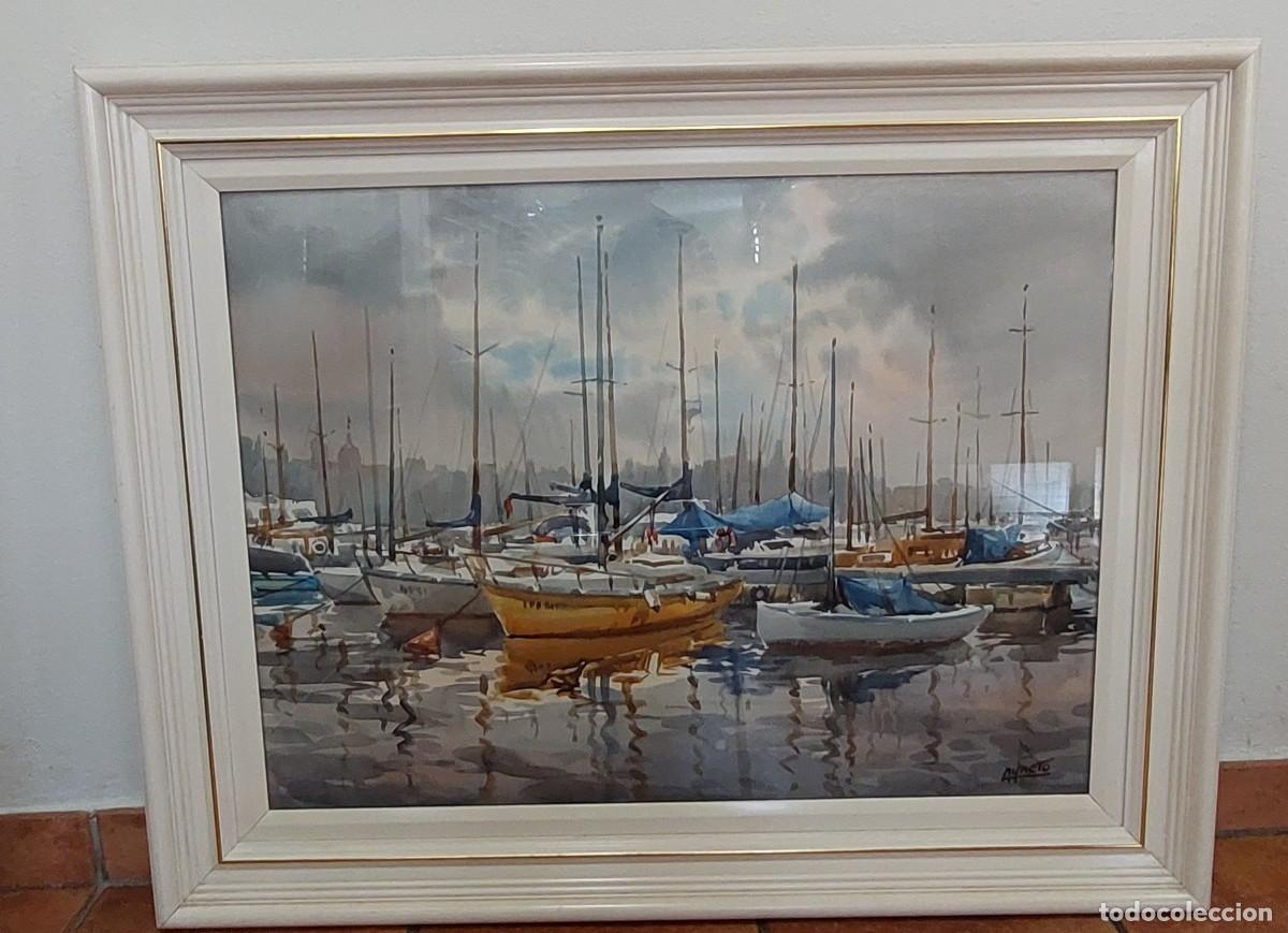 Arte: Acuarela del pintor catalan Ayneto - Foto 1