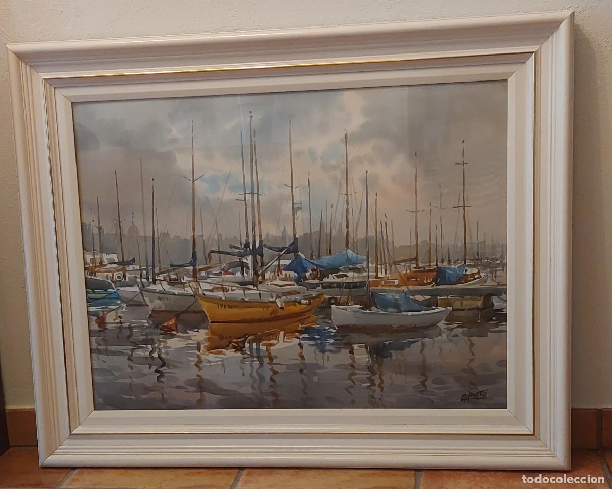 Arte: Acuarela del pintor catalan Ayneto - Foto 4