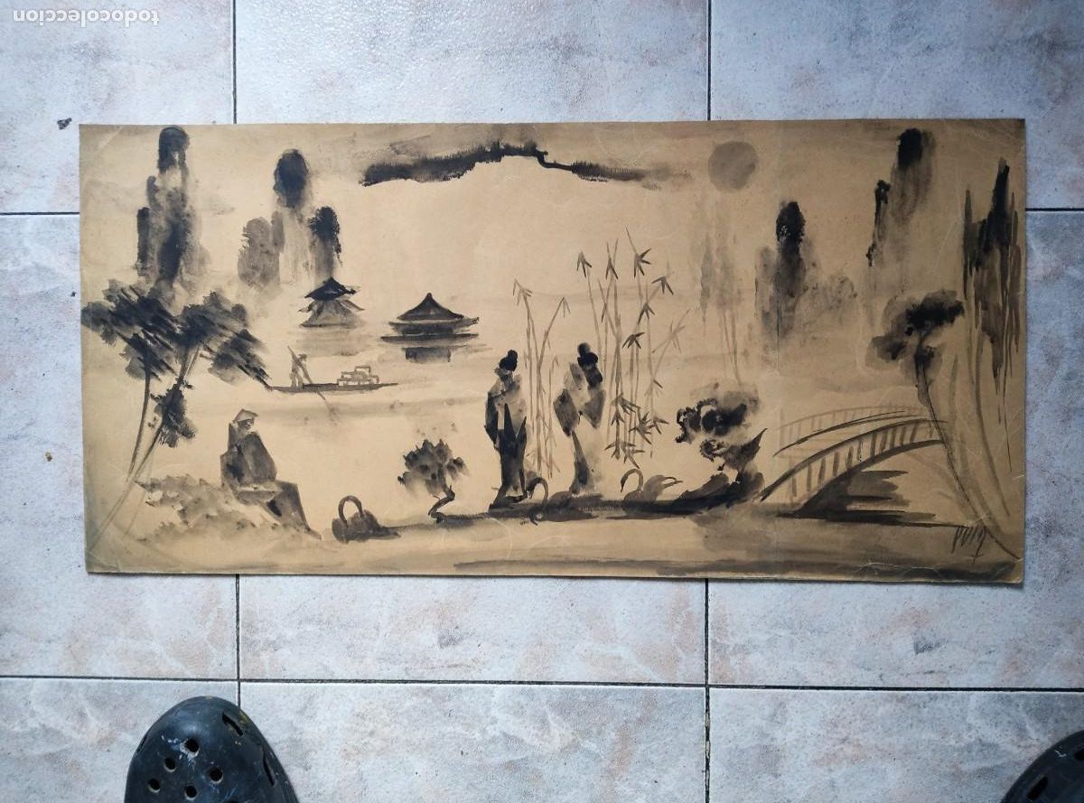 Kunst: Puig Benlloch - escena oriental