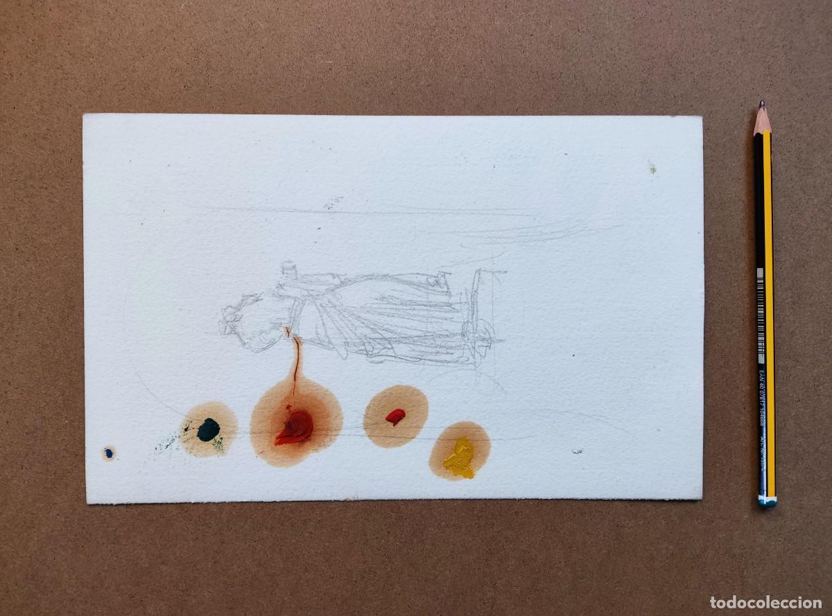 Arte: Escenas galantes - acuarela - Foto 2