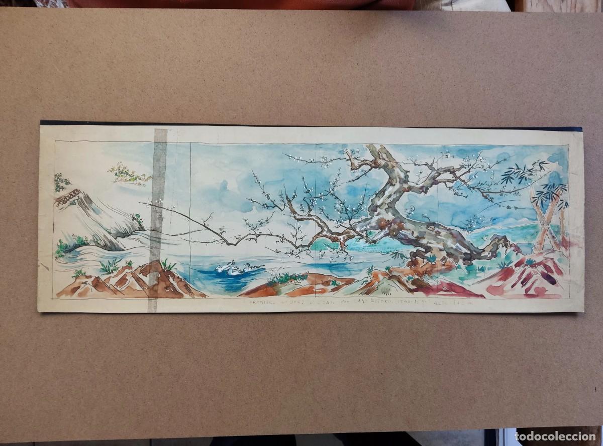 Kunst: Acuarela estilo japon&eacute;s