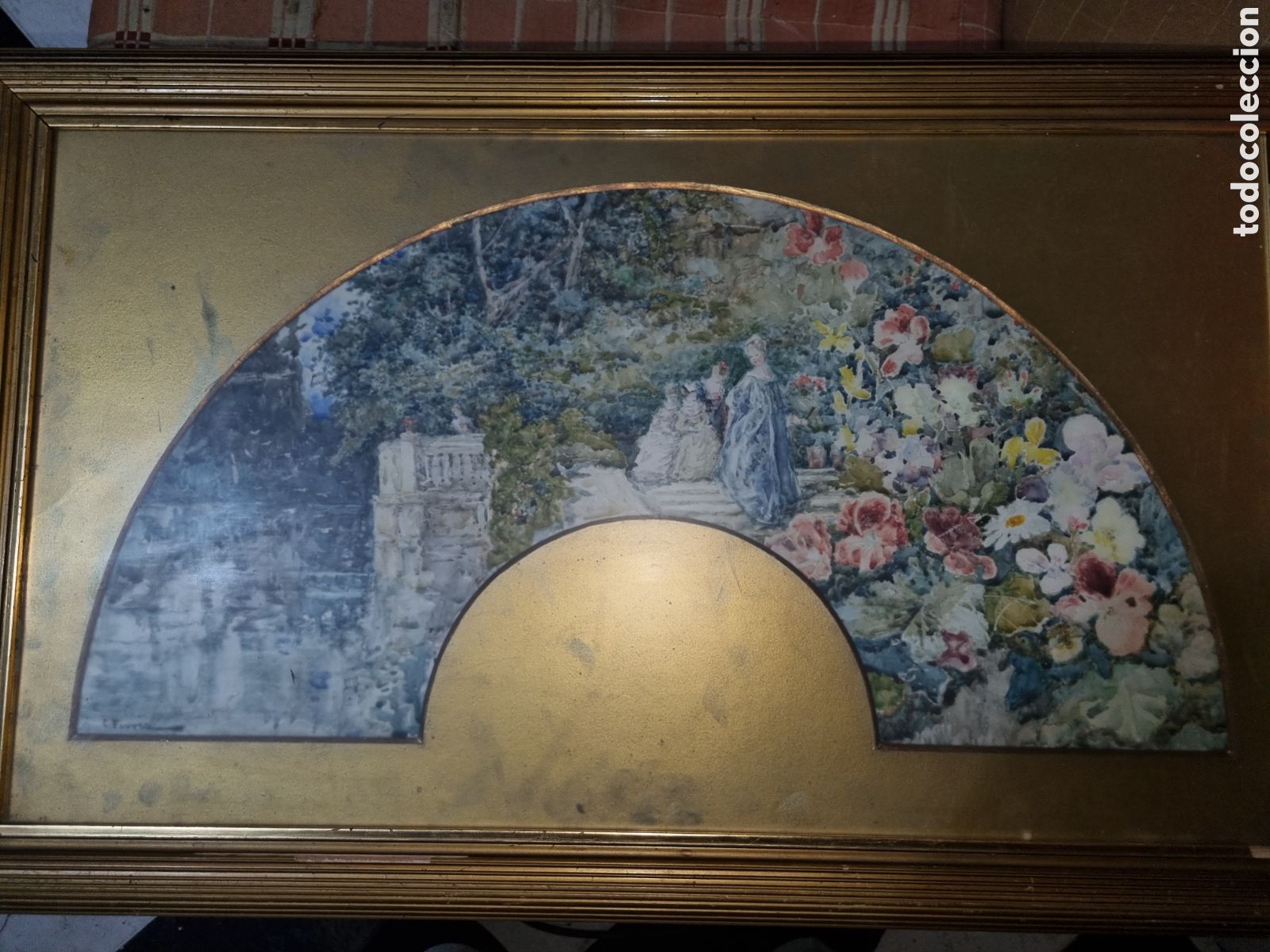 Arte: ACUARELA. FIRMADA CRIST&Oacute;BAL FERRIZ