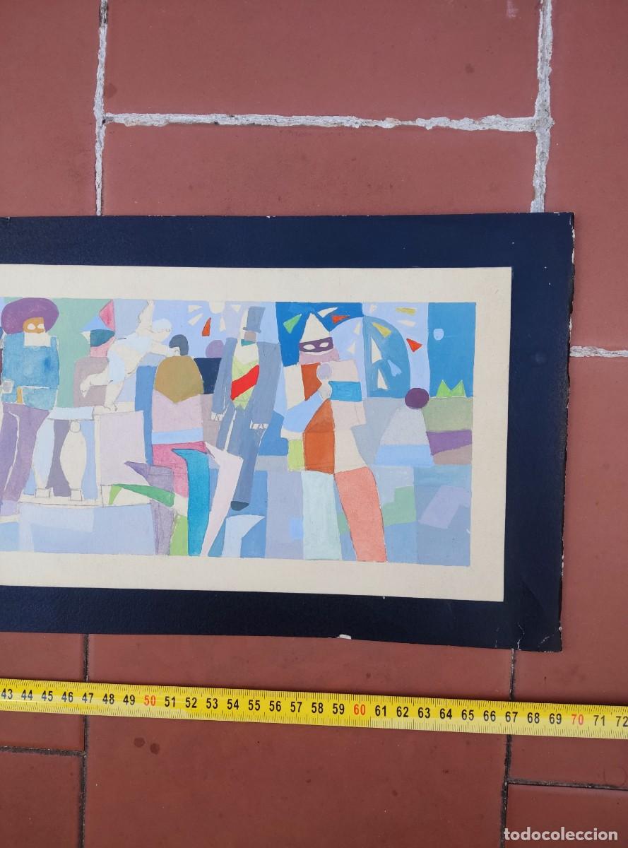 Arte: Escena de carnaval a la acuarela - Foto 4