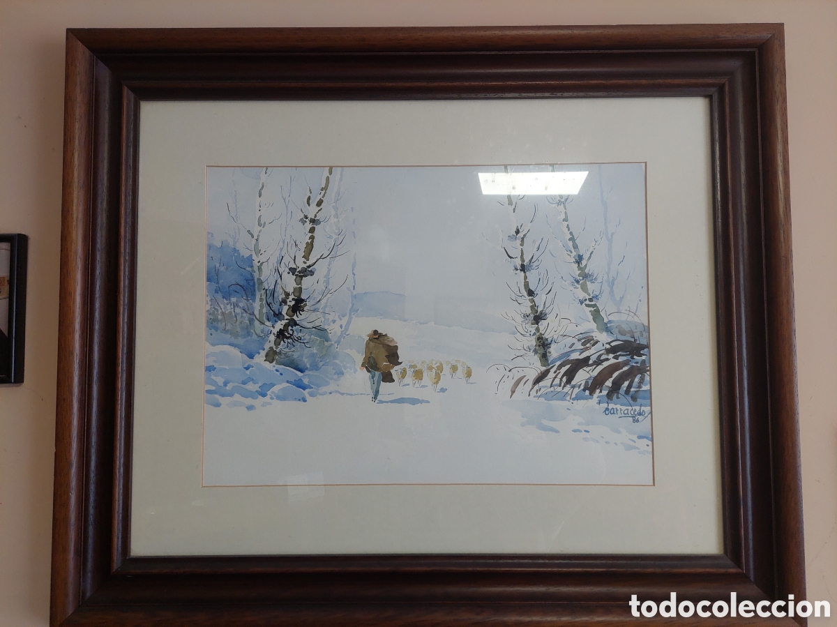 Arte: Cuadro marc&oacute; de madera 75x60 - Foto 5