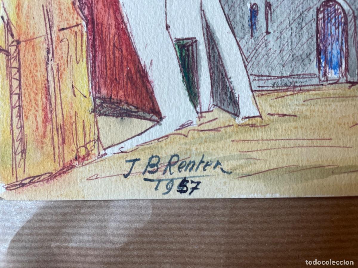 Arte: Sin T&iacute;tulo - Acuarela (J. B. Renter) - Foto 2
