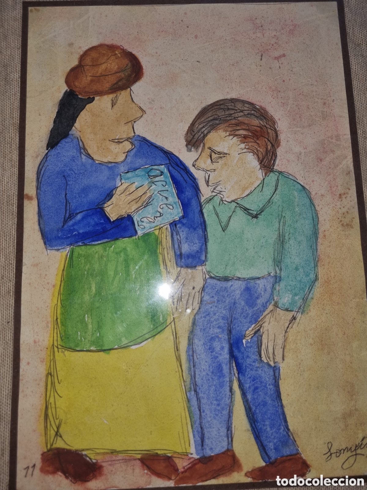 Arte: ACUARELA FIRMADA.... - Foto 2