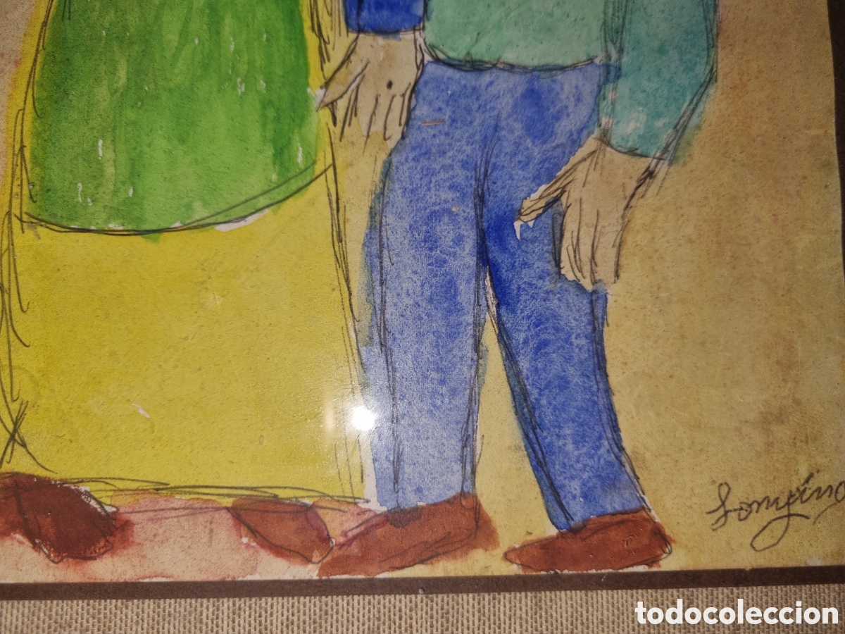 Arte: ACUARELA FIRMADA.... - Foto 3