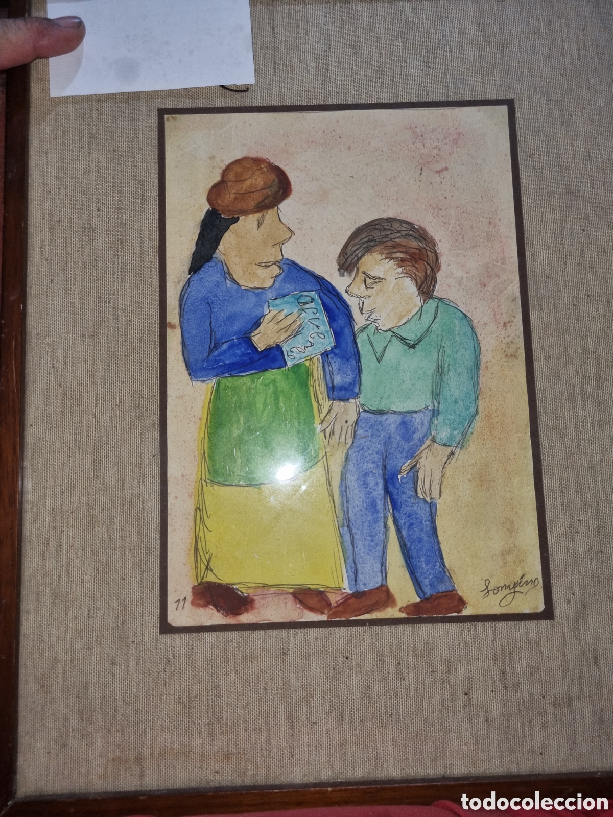Arte: ACUARELA FIRMADA.... - Foto 1