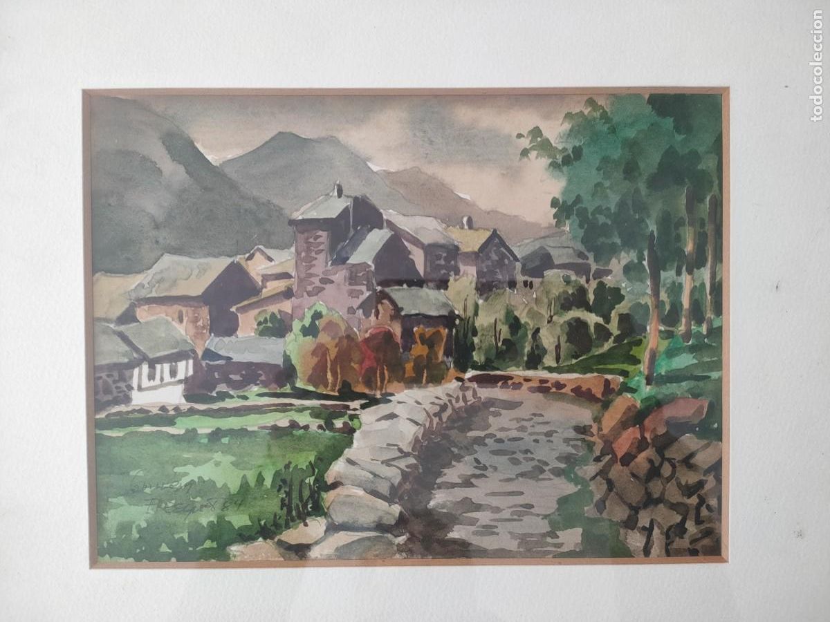 Arte: Guillem Fresquet acuarela original firmada