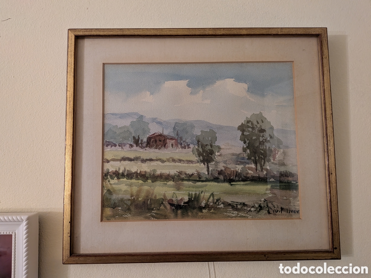 Arte: Aquarel&middot;la original de Civit Llovera - Foto 1
