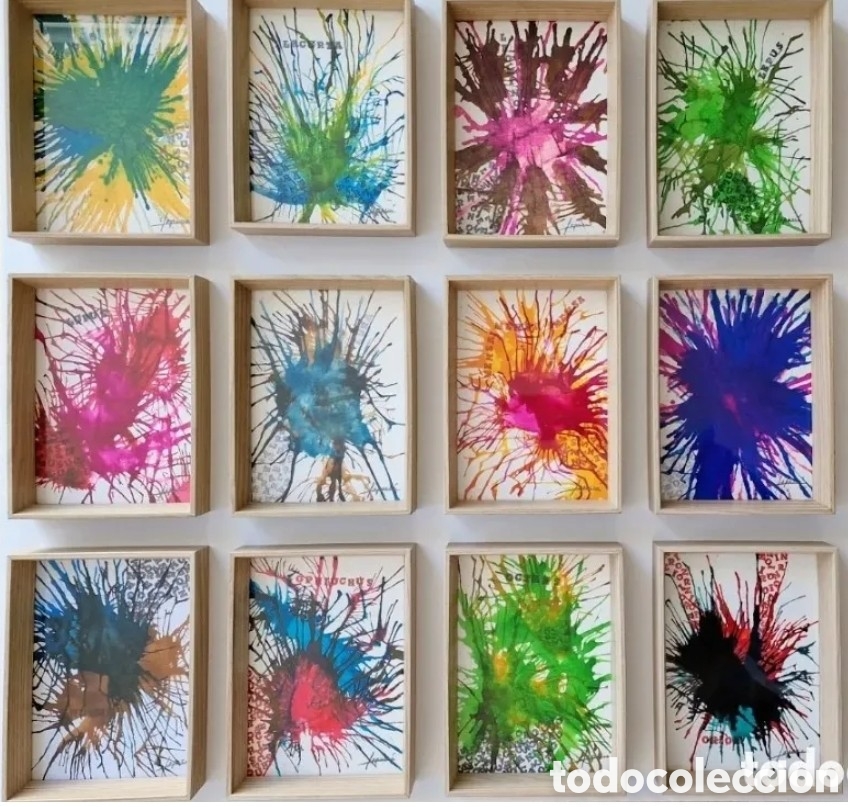 Kunst: JOS&Eacute; LAPASI&Oacute; lote de 14 acuarelas n&uacute;m. (44-45-47-48-49-50-52-53-55-56-57-58-59-60) (18x13 cm.C/U)