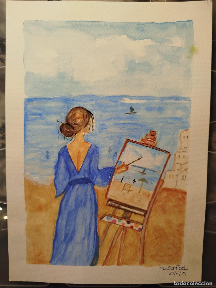 Arte: Acuarela original DinA4 - Foto 1