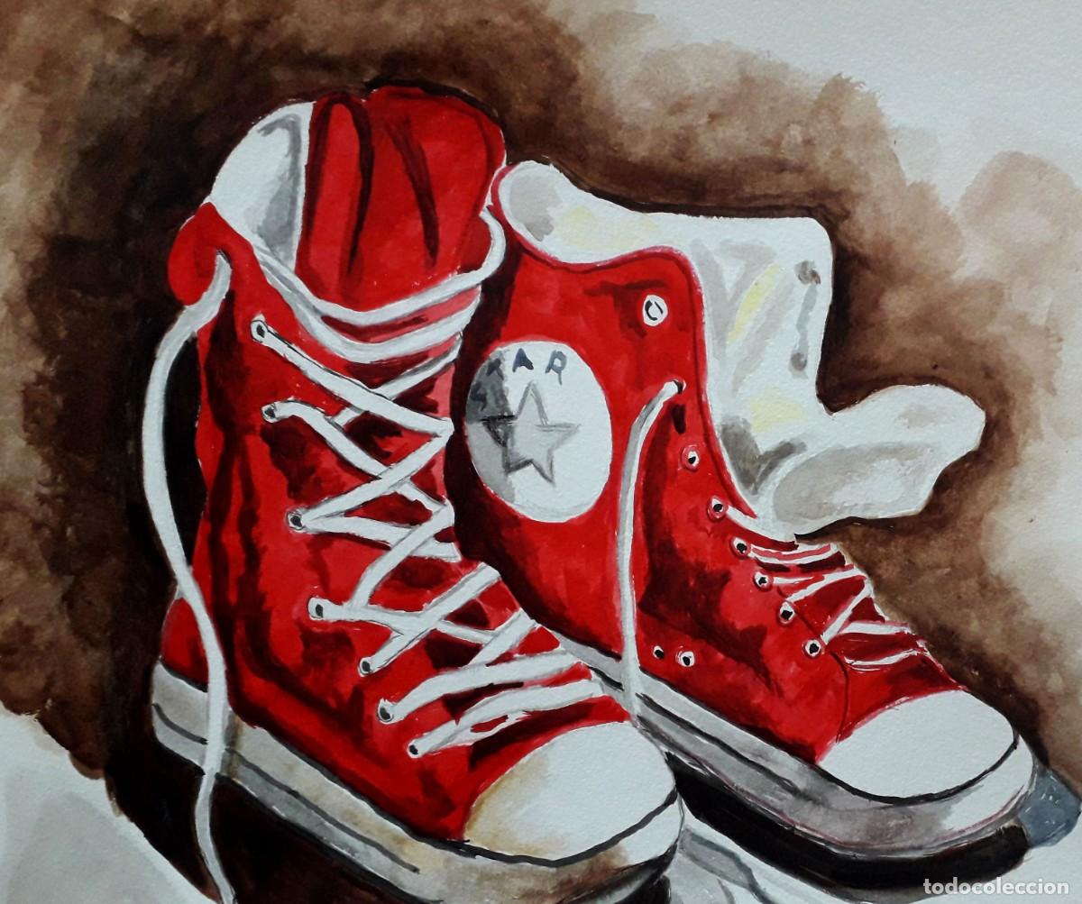Art: Botas rojas obra de Mercedes Gilaberte