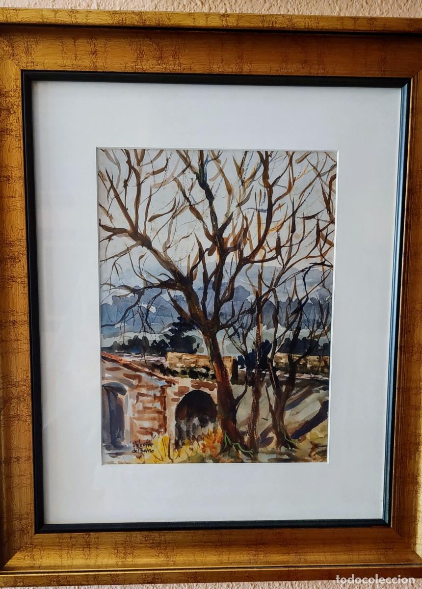 Arte: Valent&iacute;n Del Fresno. Pintor Asturiano .Paisaje.
