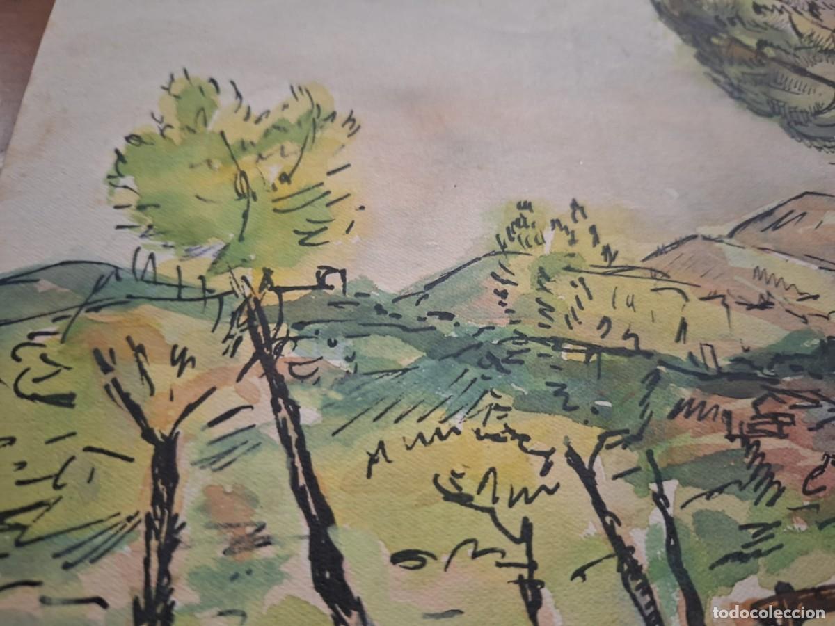 Arte: Sin t&iacute;tulo ---- Dibujo paisaje an&oacute;nimo - Foto 4