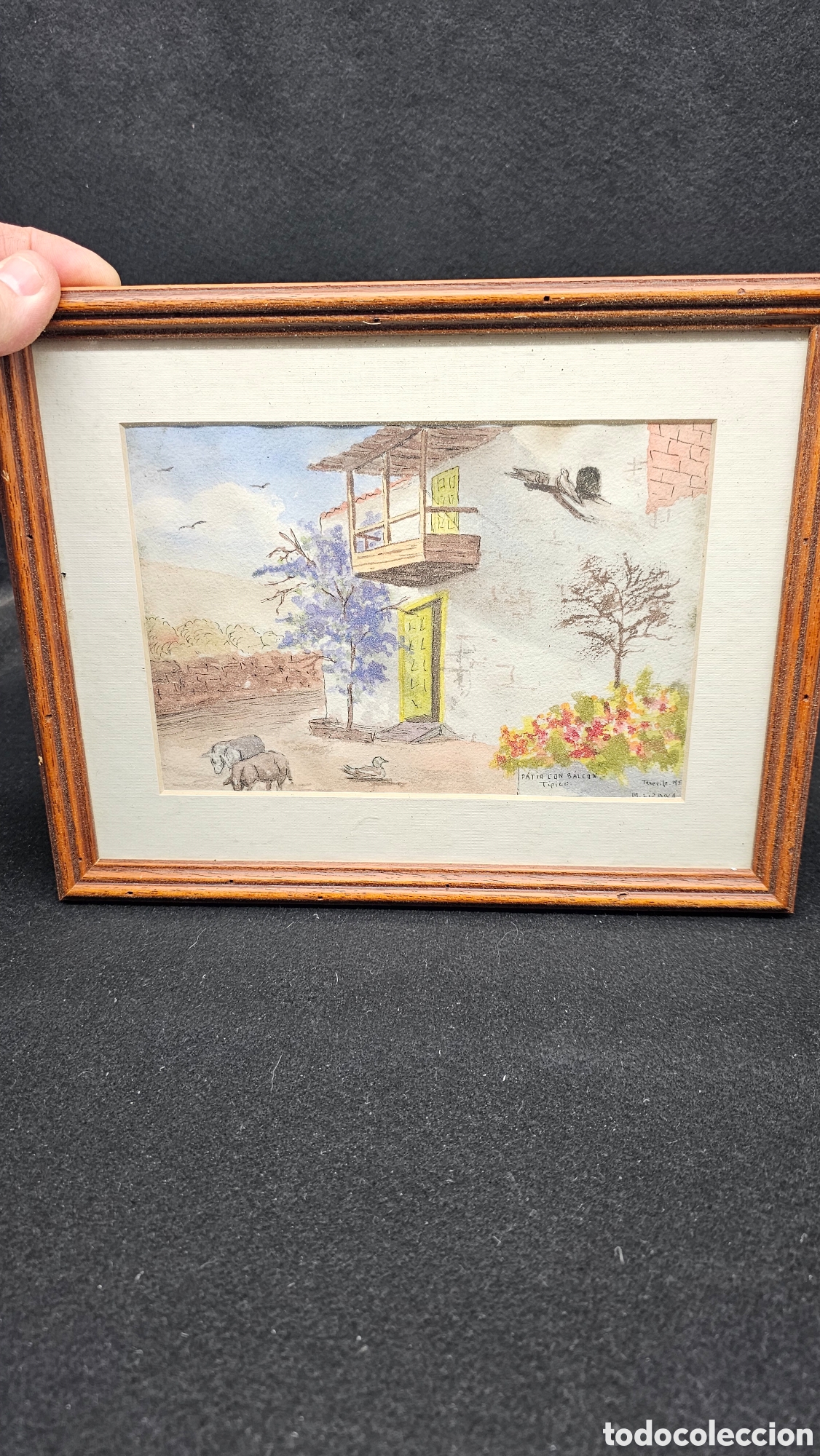 Arte: Acuarela de la pintora canaria Mariona Lizana