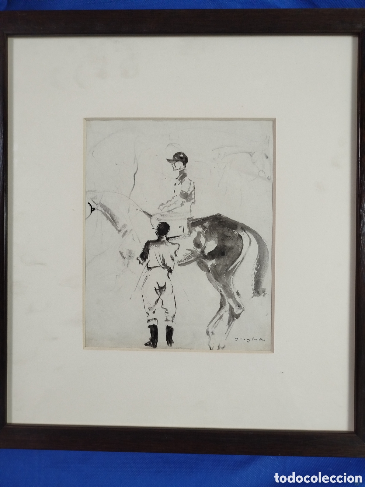 Arte: Pere Ynglada, dibuix i aquarel&middot;la