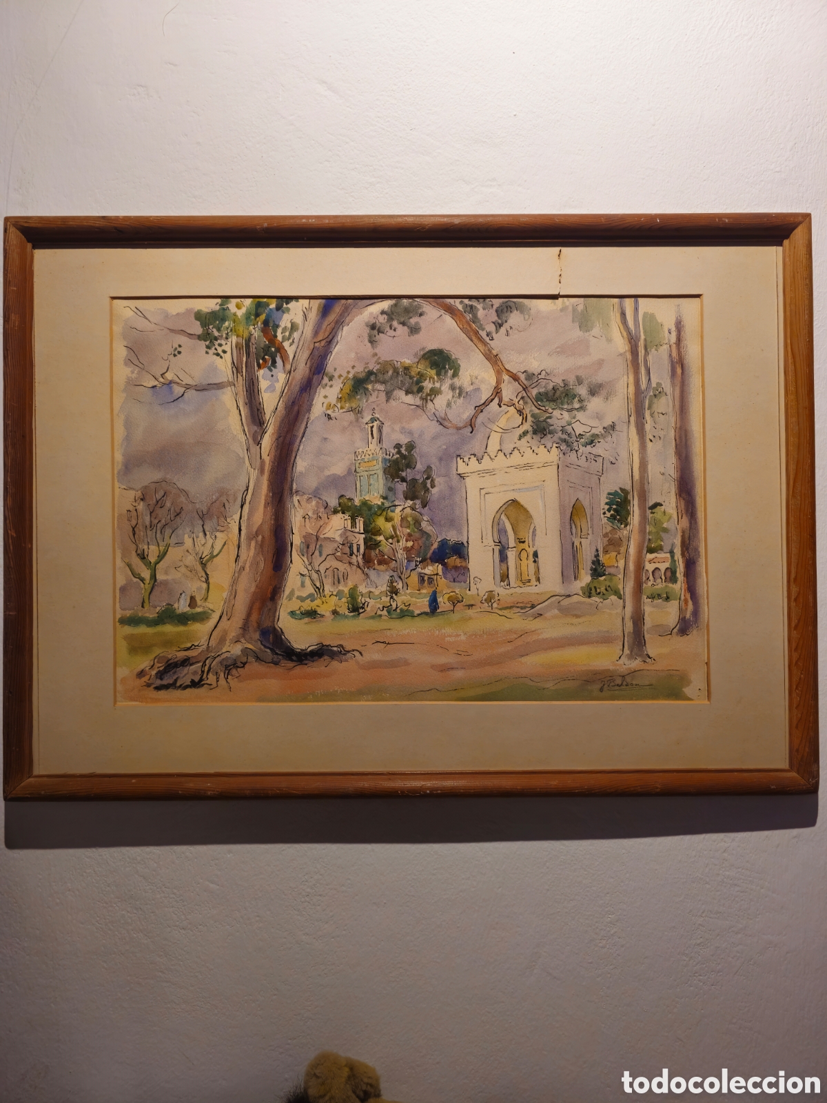 Arte: Vue de Tanger ,Jean Baldoui