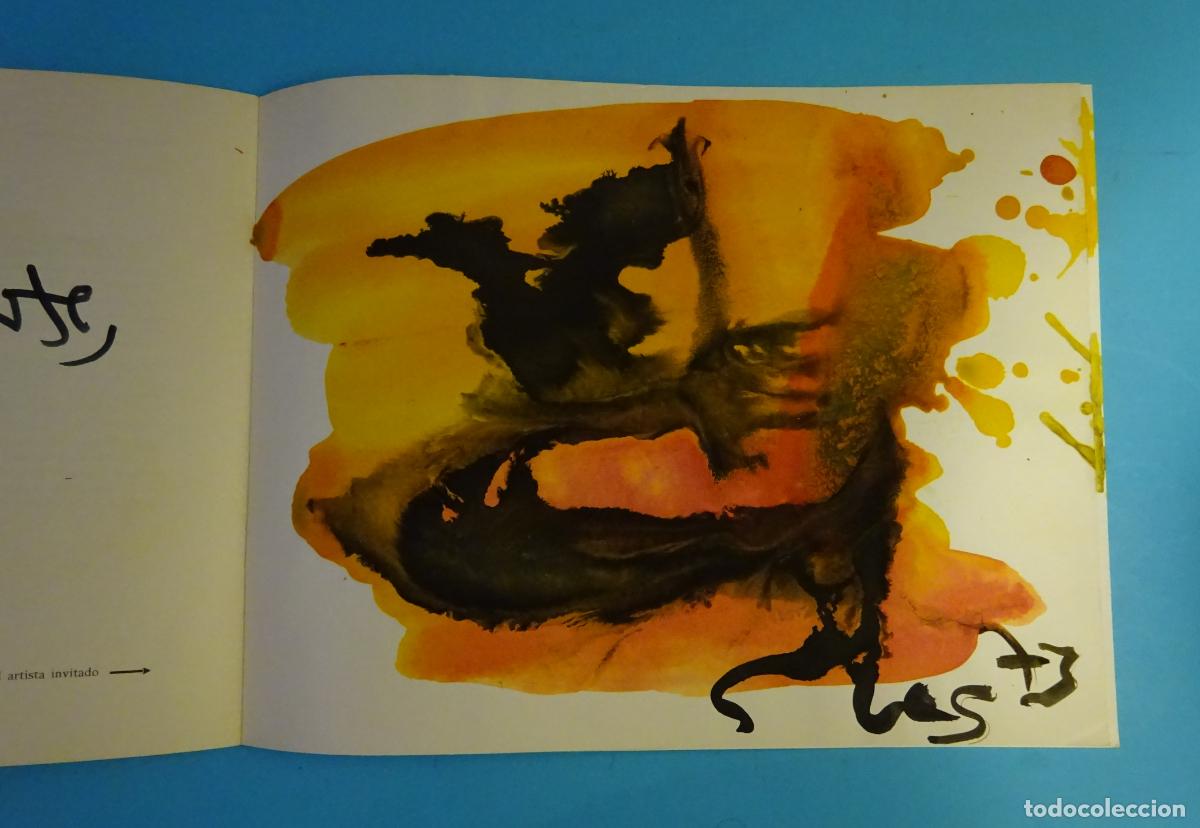 Arte: STEVEN LAWRENCE SLES. ACUARELA ORIGINAL REALIZADA SOBRE EL CAT&Aacute;LOGO DE 2&ordm; SAL&Oacute;N DE INDEPENDIENTES