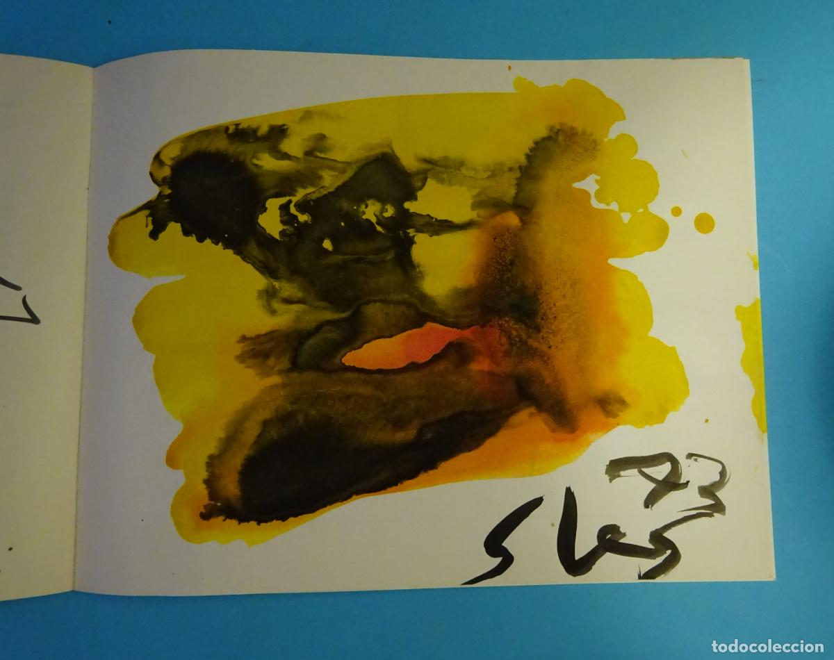 Arte: STEVEN LAWRENCE SLES. ACUARELA ORIGINAL REALIZADA SOBRE EL CAT&Aacute;LOGO DE 2&ordm; SAL&Oacute;N DE INDEPENDIENTES