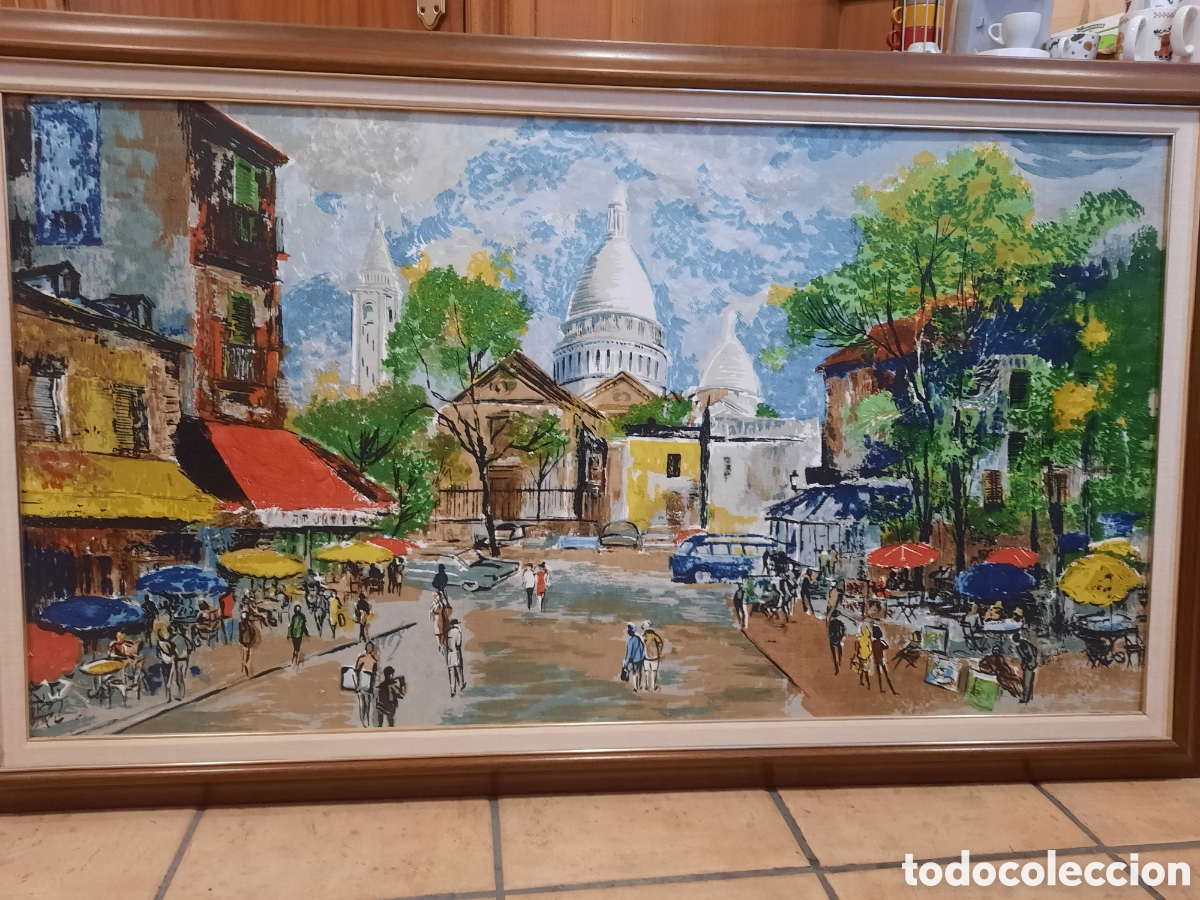 Arte: Montmatre pintura grans dimensions