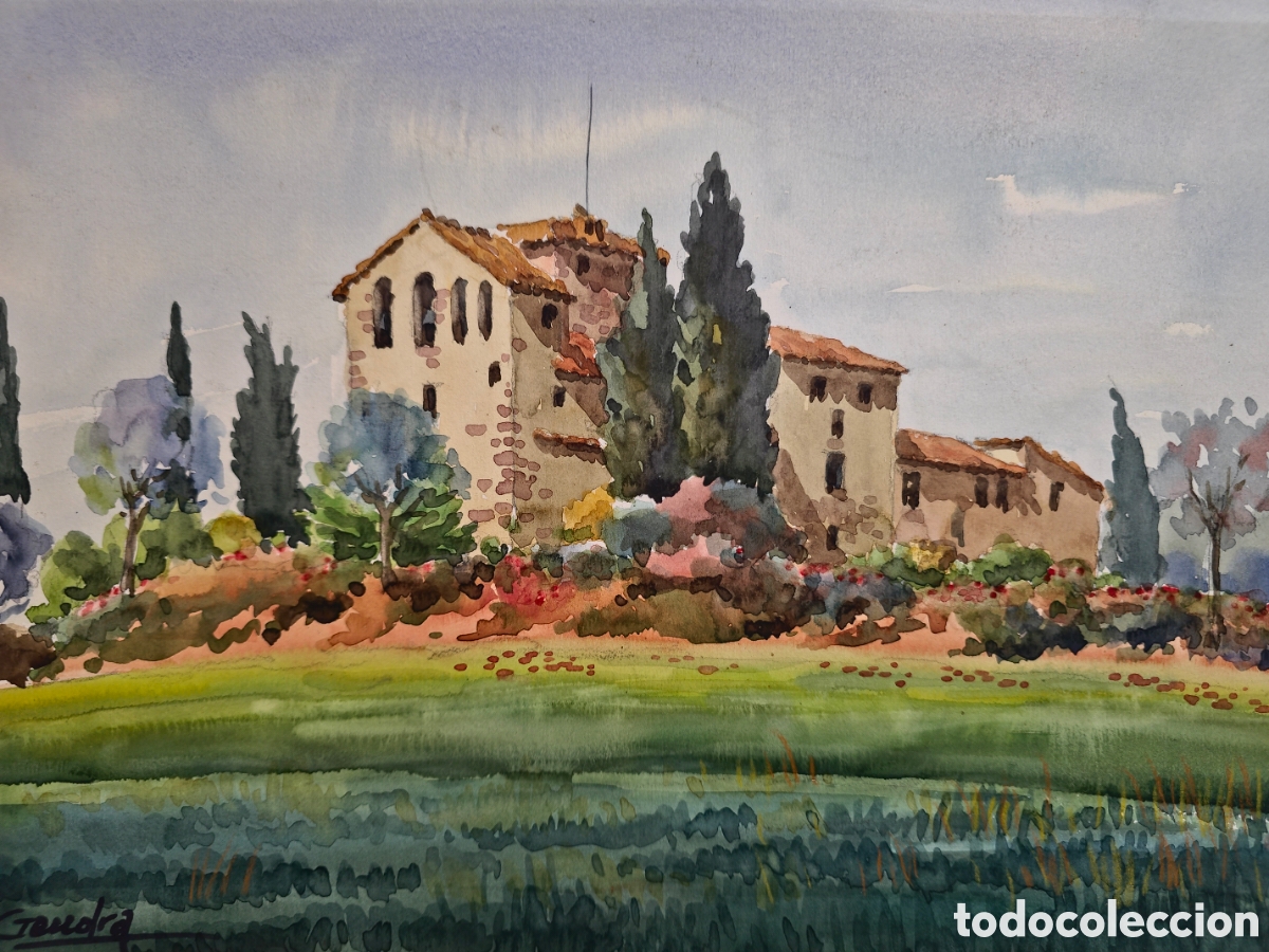 Arte: Acuarela paisaje por Jordi Gendra Garrit