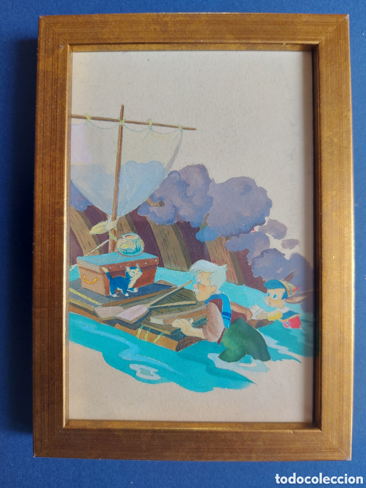 Arte: &rdquo;LAS AVENTURAS DE PINOCHO EN APUROS&rdquo;ORIGINAL VI&Ntilde;ETA COMIC