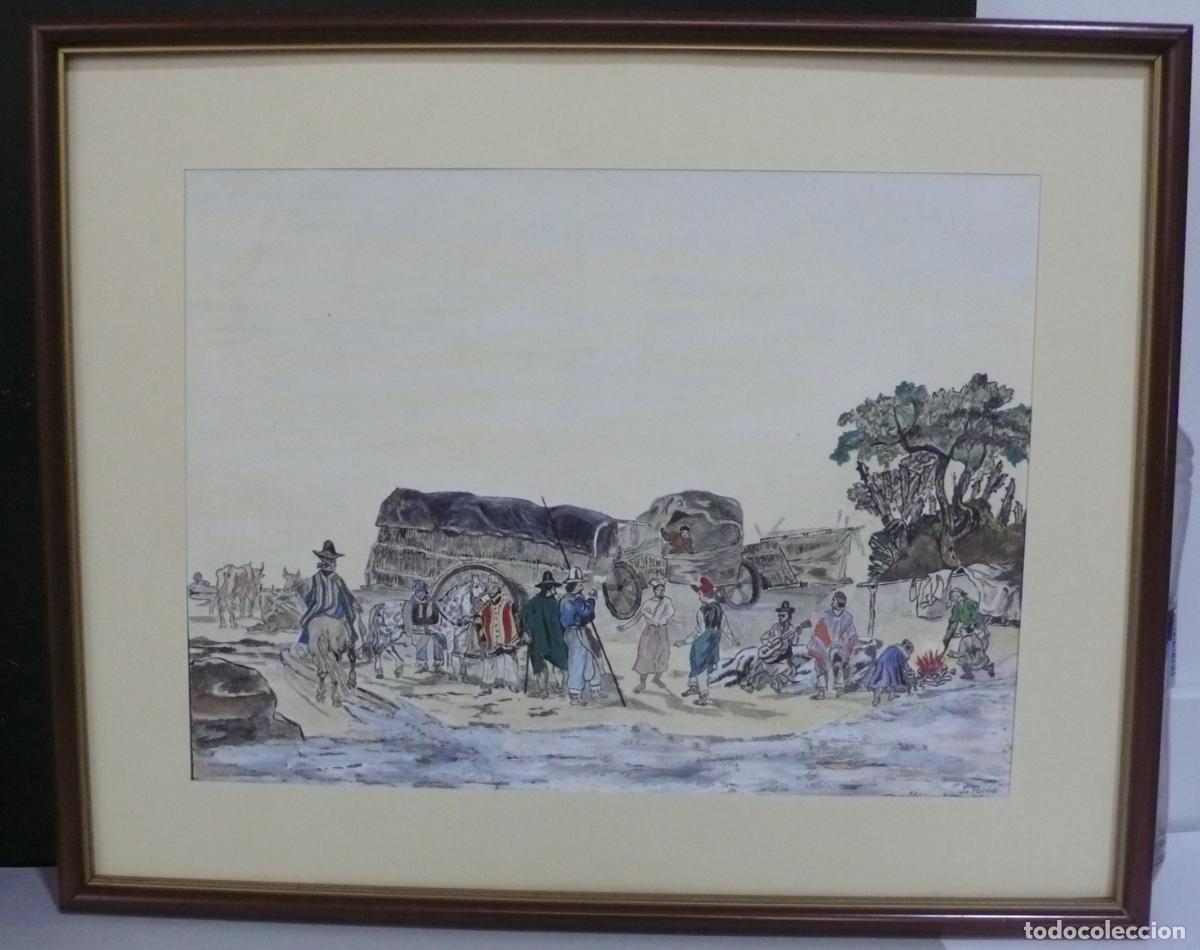 Arte: PINTURA EN ACUARELA PERSONAJE