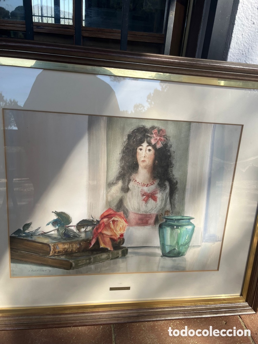 Arte: Mujer con rosa Albert estrada vilarassa