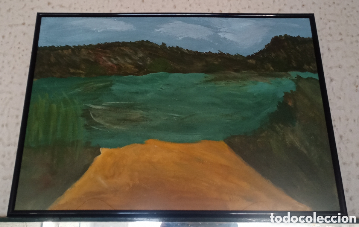 Arte: Paisaje lamina con marco