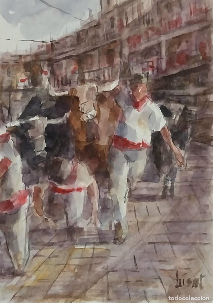 Arte: Pinturas irrepetibles. Acuarela original de autor.