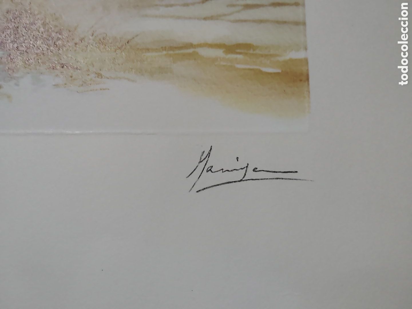 Arte: Acuarela numerada y firmada - Foto 3