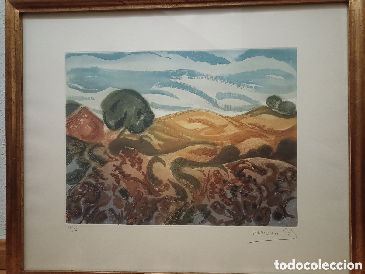 Arte: Aguafuerte original de Menchu Gal