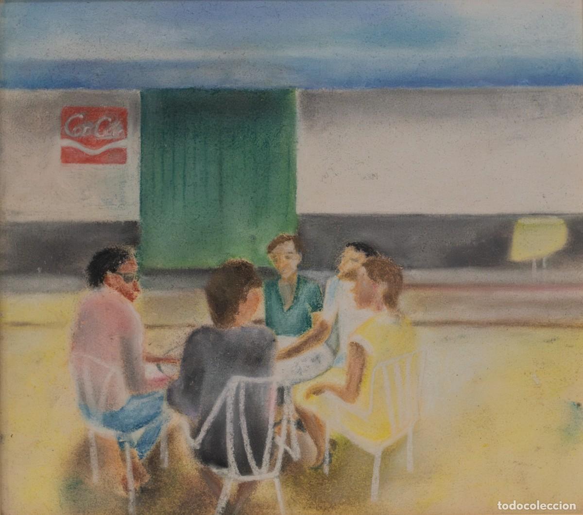 Arte: Tim Behrens tecnica mixta Coca Cola a&ntilde;os 80