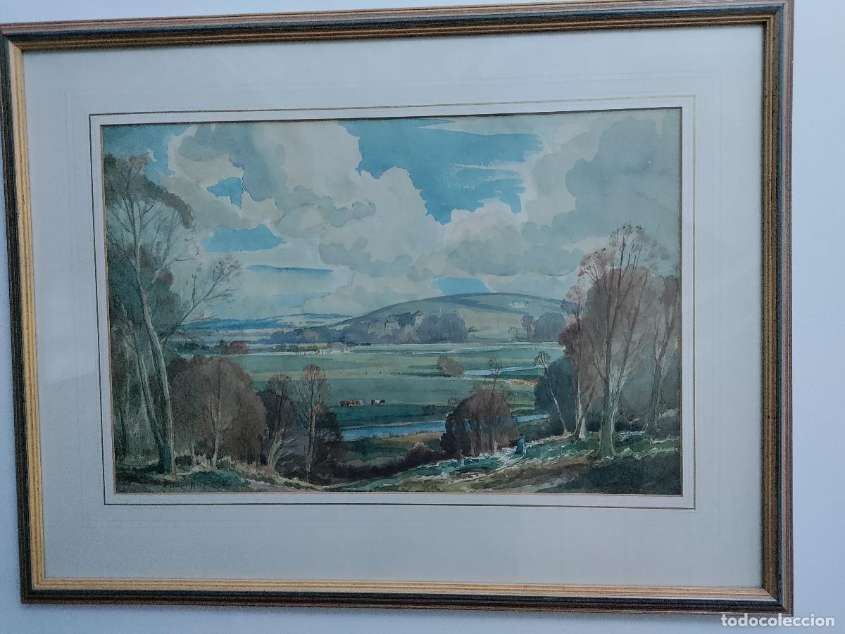 Arte: Acuarela paisaje ingl&eacute;s
